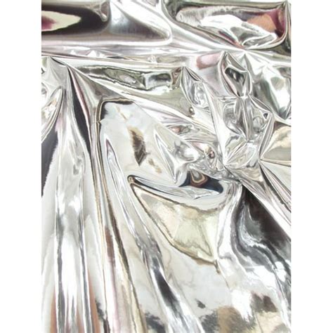 metallic mirror sheet fabric|reflective vinyl by the yard.